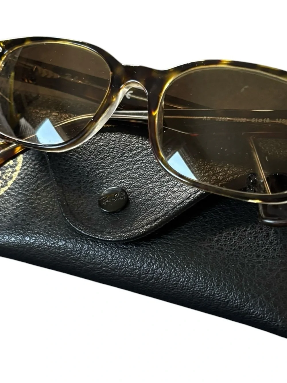 RAY-BAN Sports Wrap RB5286 5082 Brown Gold Sunglass/Glass FRAMES 51-18-135
